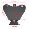 KIMISS Seat Base Plate, Motorcycle Seat Base Plate Holder for