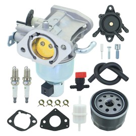 ALRACALL 16 853 19-S Carburetor Replaces for Kohler 32-853-34-S 32-853-50-S 32-853-63-S 32-853-67-S Fits for KT725 KT730 KT735 KT740 KT745 7000 Series Models with Fuel Pump Oil Filter