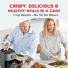 DASH Tasti-Crisp™ Electric Air Fryer Oven, 2.6 Qt., Grey –