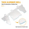Fuel Rail & Injector Cover Kit Heat Shield Kit 010378