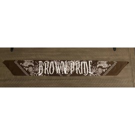 Rothco BROWN PRIDE Bandana Color Brown🟤