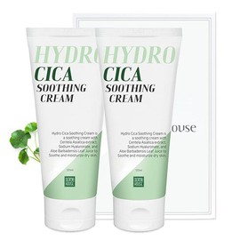 Cica Large Capacity Moisturizing Cream 120ml x 2 + Packaging / Moisturizing Skin Soothing Hydration