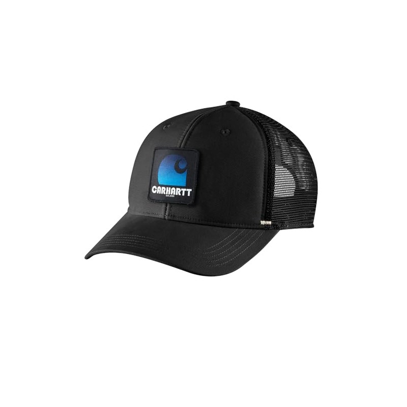 Carhartt Men's Canvas C Patch Cap, Black