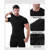 Niksa Men's Compression Shirts 5 Pack, Compression Shirts for Men