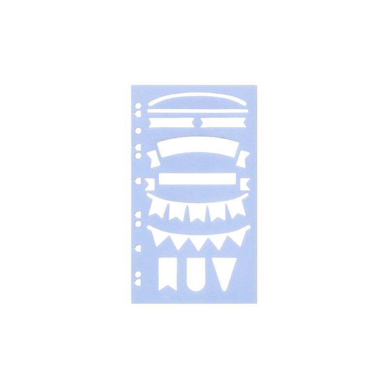 Filofax Banner Stencil