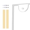 Acrylic Sign Holder 11x8.5 Horizontal, Wall Mount Document Holder, Clear