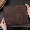 Alligator Fabric, Soft Textured Crocodile Vinyl Faux Leather, Gator Skin