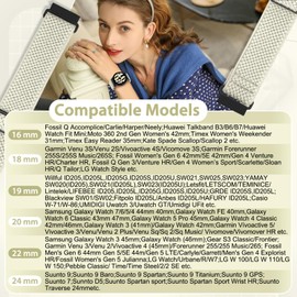 TumpCez - Quick Release Elastic Nylon Watch Straps - Band Width- 16mm 18mm 19mm 20mm 22mm 24mm Watch Straps -Choose Colour & Width