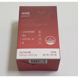 Daybarrier Chicoat HK Natto Culture Folic Acid Vitamin B6 B12 Iron (41284270) / 데이배리어 치커트 HK나토배양물 엽산 비타민B6 B12 철 (41284270)