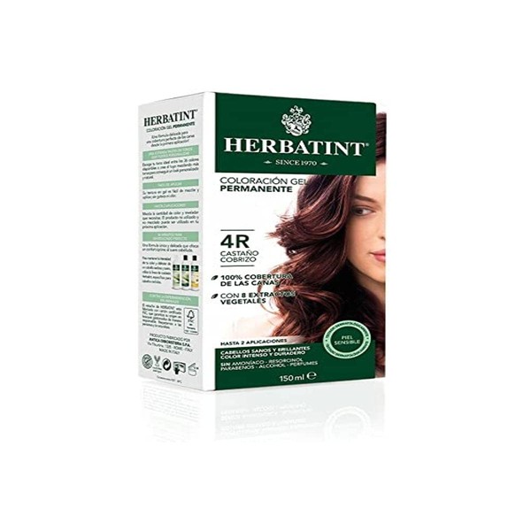 Herbatint - Tinte Permanente Natural Sin Amoníaco 150 ml -