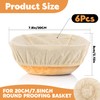MAQIHAN 2pcs Banneton Liner Reusable - Banneton Bread Proofing Basket