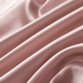 Silk Pillowcase for Hair and Skin 100% Mulberry Silk Bed Pillowcase with Hidden Zipper (Standard, Coral)