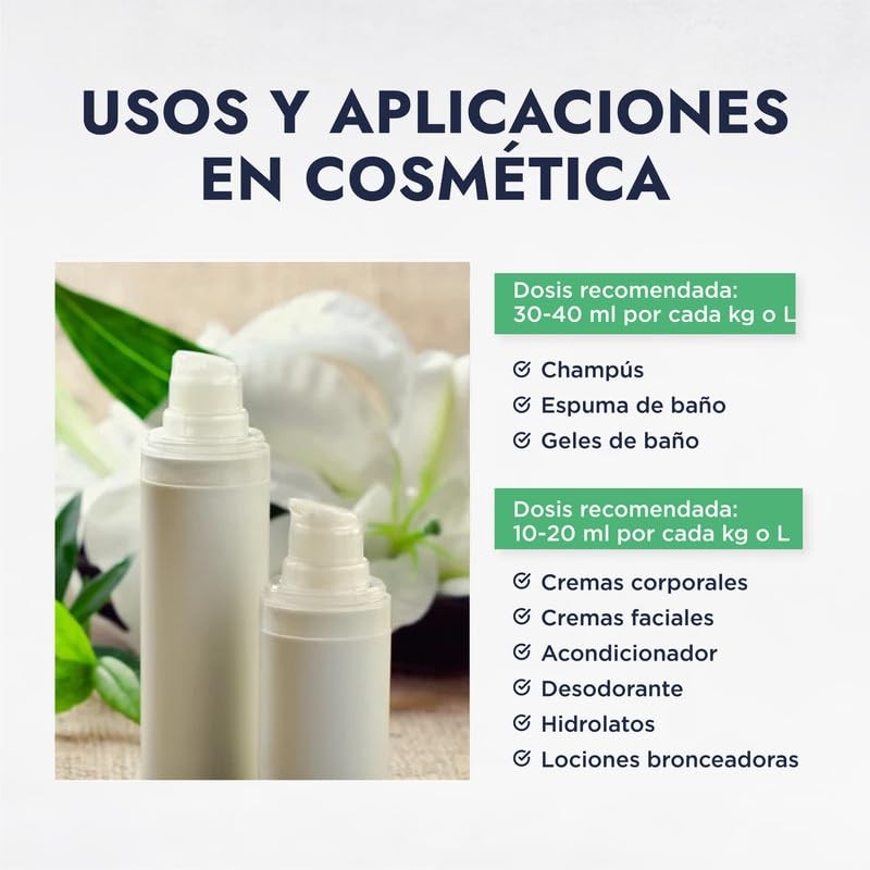 Hebbe - Leucidal, Conservador Natural y Antimicrobiano para Cosméticos, 250