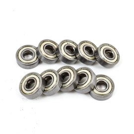 608ZZ ABEC-5 Double Metal Skateboard scooter roller blade ball wheels bearings 8mm set 10pcs