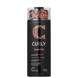 Truss Curly Shampoo - Gentle Cleansing for Defined, Detangled, Frizz-Controlled Wavy and Curly Hair with Softness, Moisture Balance and Conditioning