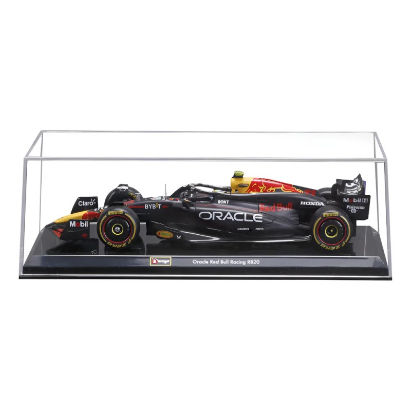 Auto Race Oracle Rb20 2024 Escala 1:24 C/casco Checoperez#11 Azul