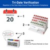 Medcenter Monthly Pill Organizer System 4 Times a Day, 31