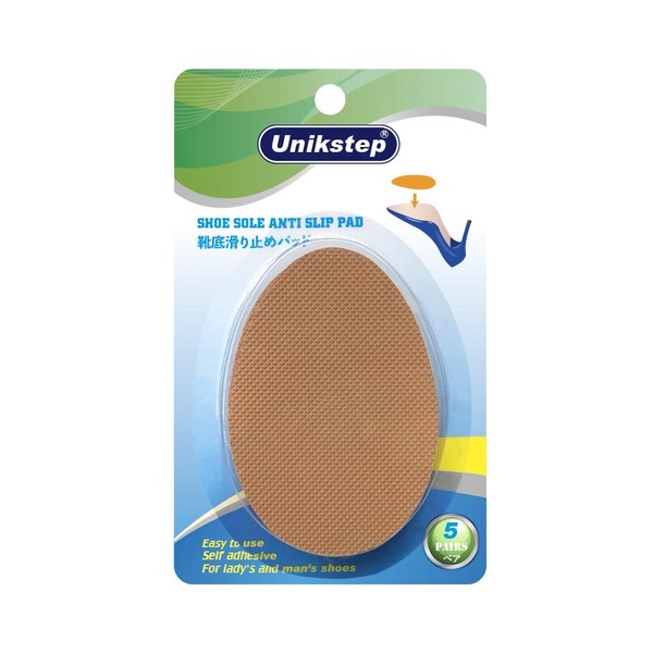 Unikstep 5 Pairs Sole Slip-Resistant Pads, Sole Protection and Anti-Slip