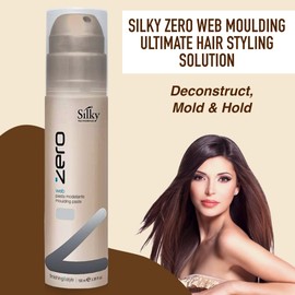 SILKY Technobasic Zero Web Moulding Paste- Hair Gel with Easy Application & Removal - Versatile Styling Gel for Messy, & Textured Looks - Hair Styling Gel for All Hair Types - 100ml