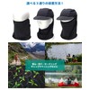 Goodland GD-CAPMASK-MBK Face Mask with Brim Inner Neck Guard, Sweat