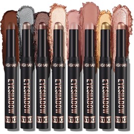 Lápiz De Ojos Brillante Impermeable, Resaltador De Ojos Con Larga Duración, Sombra De Ojos En Barra Para Maquillaje Diario Y Nocturno 2026 (G)