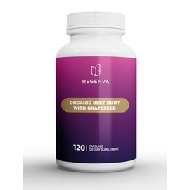 Regenva Beets Root Non-GMO Powder Capsule Rapid Release 1025mg | Beet Root Powder Suupports Antioxidants | Blood Pressure | Nitric Oxide Production | Immune System | 120 Counts 60 Days