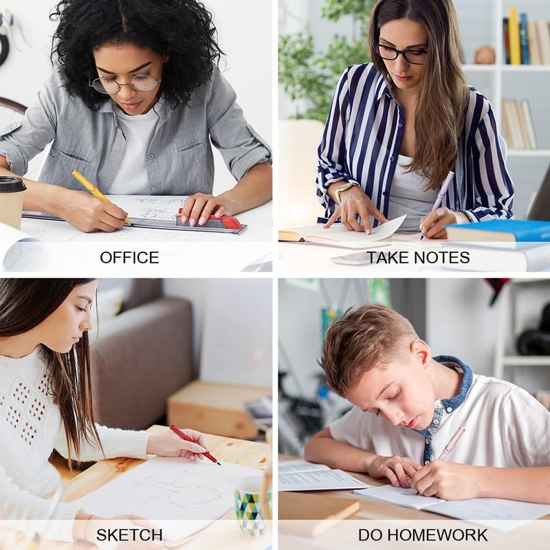 Ainiv Inkless Pencil Forever Pencil, 6 Sets Infinity Pencil Everlasting