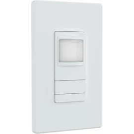Lithonia Lighting SensorSwitch Wall Mount Motion Sensor Switch, Passive Infrared Wall Switch and Occupancy Sensor, WSXA Series, Single Relay, White (WSXA WH)