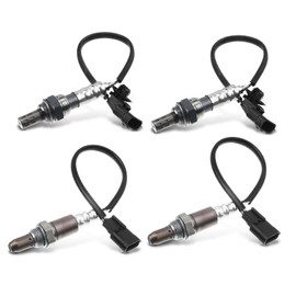 A-Premium O2 Oxygen Sensor Compatible with Infiniti Q50 2016-2022 3.0L, Q60 2017-2021 3.0L, Upstream & Downstream, 4-PC Set