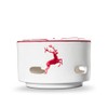 Gmundner Keramik Manufaktur 0320TITG14 Warmer Diameter 14 cm Bordeaux Red