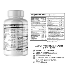 Pelican Vitamins AlphaZXT- Brain Support- 3 Bottles- 180 Capsules