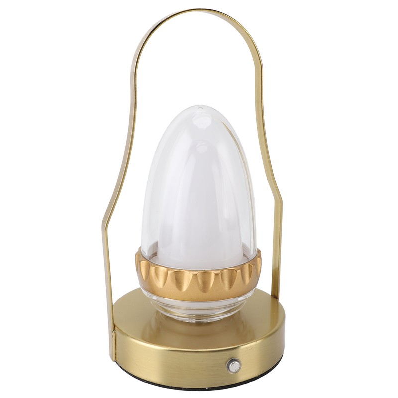 LED Cordless Lantern Table Lamp 3 Modes Touch Control Stepless