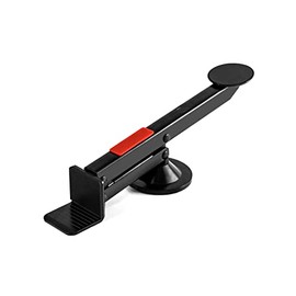 QWORK Elevador de puerta y tablero de tipo giratorio, herramienta de instalación de elevador de puerta, negro