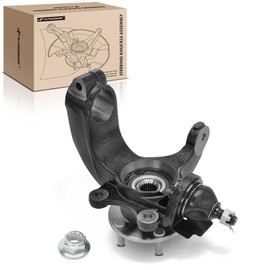 A-Premium Front Steering Knuckle & Wheel Bearing Hub Assembly Compatible with Ford Transit Connect 2011-2013, Right Passenger Side, Replace # 2T1Z1215E, 2T1Z3K185A, 2T1Z3K185B