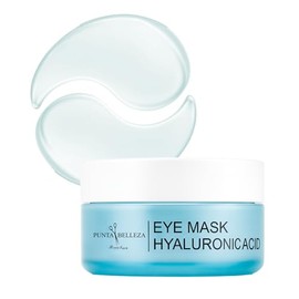 Parches para Ojos con Ácido Hialurónico | Mascarilla Hidratante Antiarrugas y Antiojeras | 60 Piezas de Cuidado Ocular