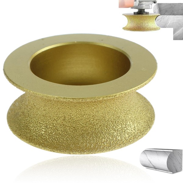 Diamond Bullnose Grinding Wheel Tool, Round Edge Grinding Wheel, Inner