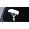 Parachute Sticker Paratrooper Decal Sticker Skydiving 6" *D668*