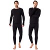Gagli Thermal Underwear Set for Men Long Johns with Fleece