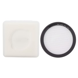 Blue Streak Special Effects Filter Micro Single Lens Camera Optical Glass Blue Streak Filter for Night Shooting 52mm