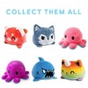 TeeTurtle - The Original Reversible Octopus Plushie - Glow in