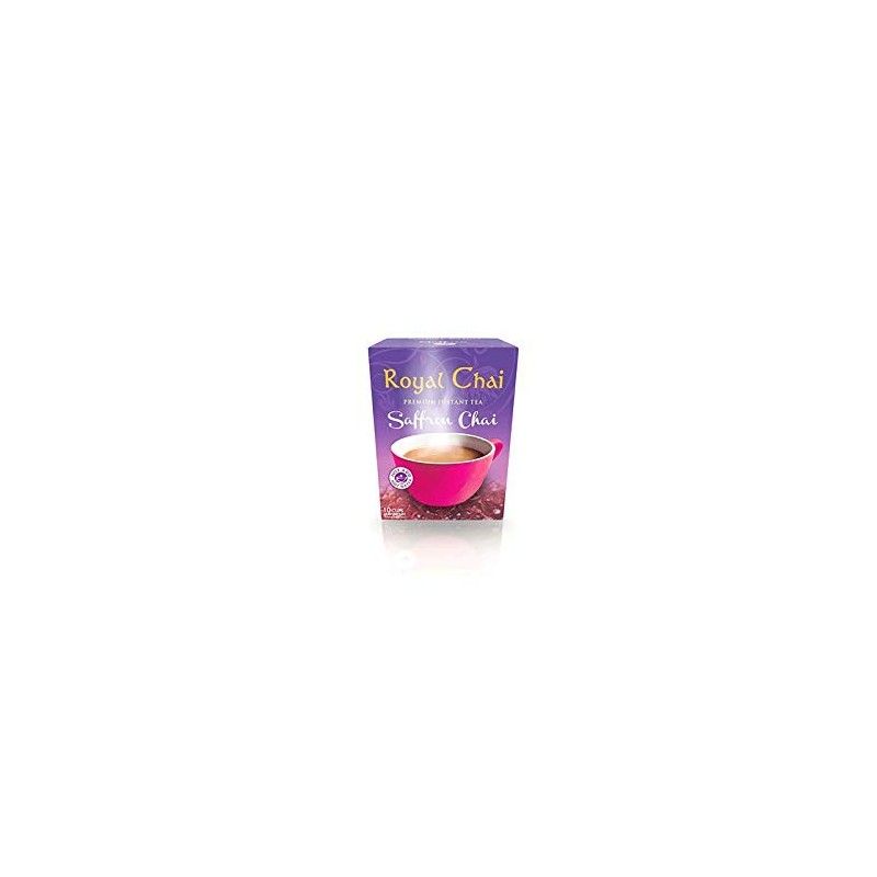 Royal Tea Saffron Chai Sweetened 220g (Pack of 2) –