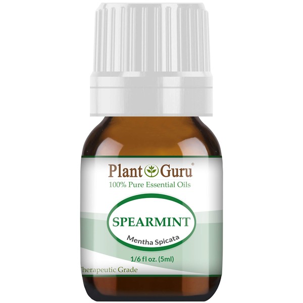 Spearmint Essential Oil 5 ml. 100% Pure Undiluted Therapeutic Grade