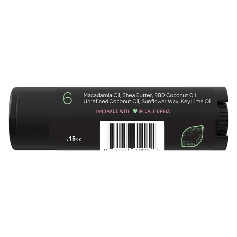 Ellovi Natural Lip Butter Lip Balm - Key Lime -