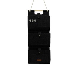 DeSen Hängeorganzier für Tür und Wand, Home-Organizer zum Aufhängen, Wandtasche, Untensilientasche, Hängende Aufbewahrungstasche für Garderobe, Bad, Küche Multifunktionstaschen Schlüsselanhänger