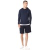 Lacoste Men's Sport Tennis Fleece Shorts, Navy Blue, 3X-Large