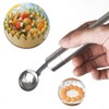 Melon Baller Scoop Set Stainless steel Dual-Purpose DIY Fruit Carving