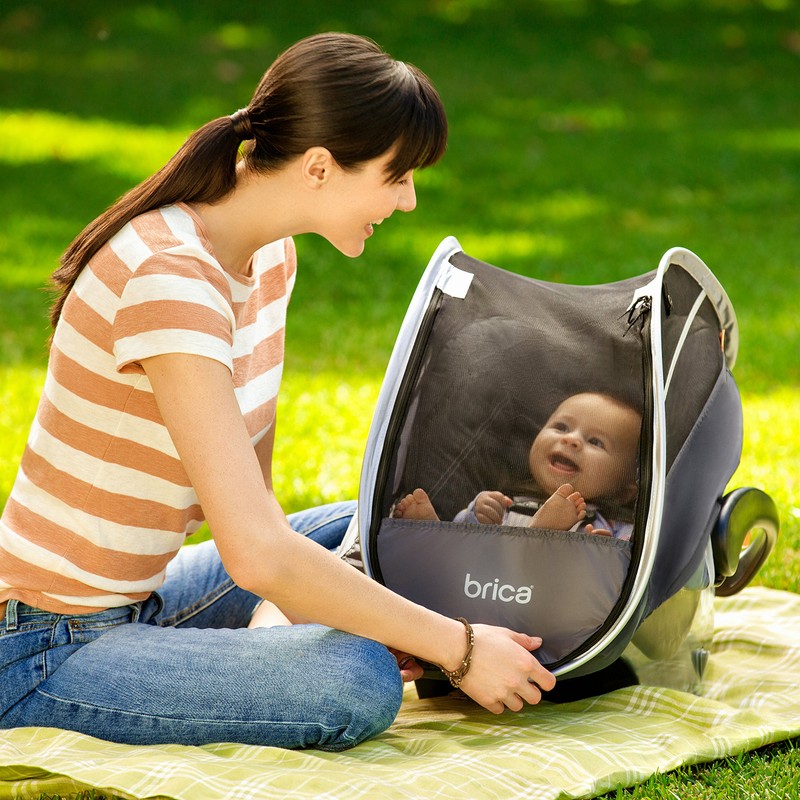 Brica Infant Comfort Cobertor de Toldo para Silla de Carro