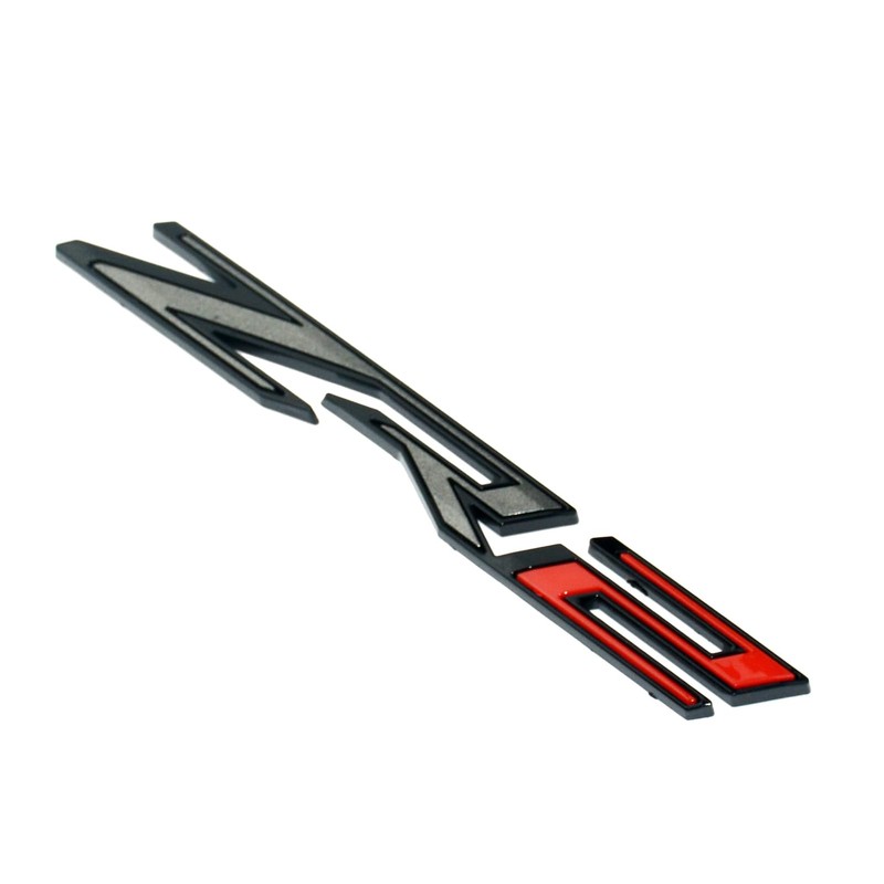 1Pc ZR2 Emblem 3D Badge Letter Rear Tailgate Nameplate Sticker