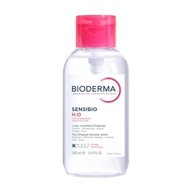 BIODERMA, Agua Micelar, Sensibio H2O Pump, Desmaquillante para Piel Sensible, Calma y Reduce la Irritación, 500 ml