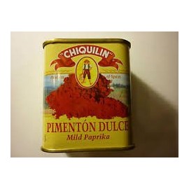 Chiquilin Sweet Paprika Tin - 6 Pack (75gr)
